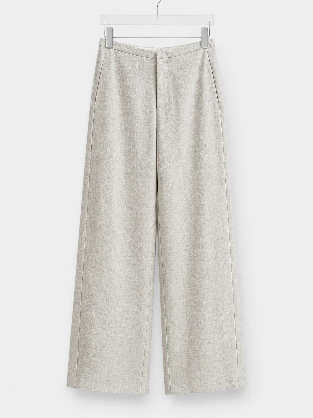The Amelie 100% Linen Wide-Leg Trousers