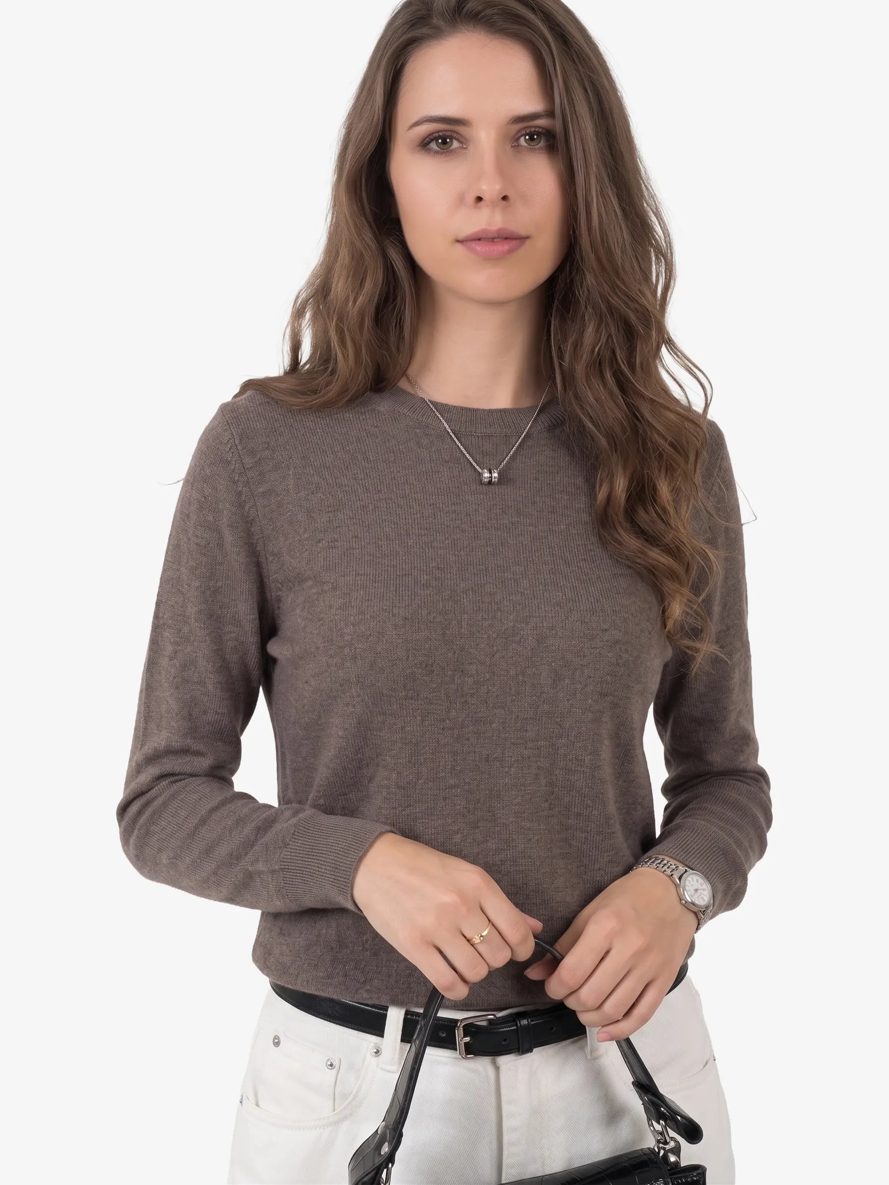 The Knightsbridge Silk-Blend Crewneck