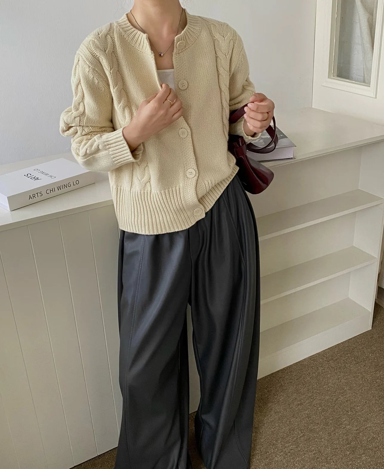 The Cotswold Cable-Knit Cardigan