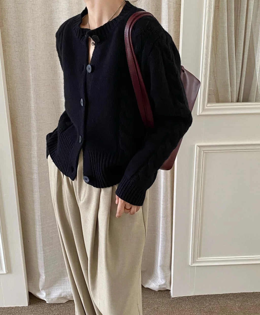 The Cotswold Cable-Knit Cardigan