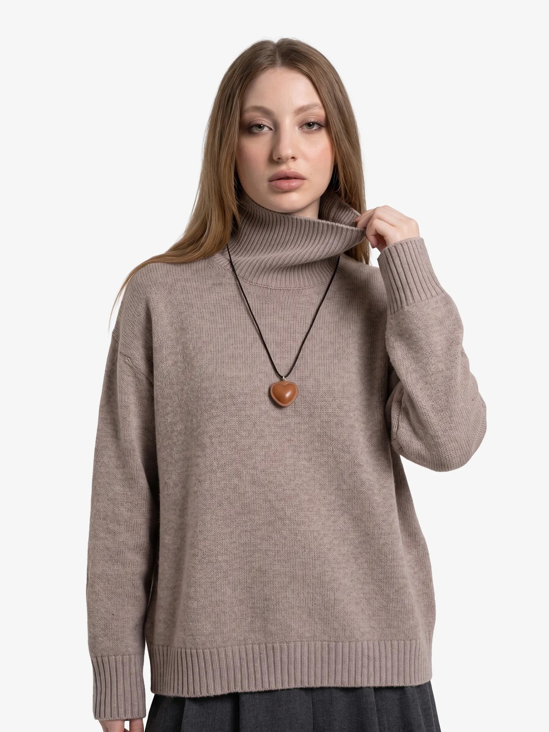 The Mayfair Slouchy Roll Neck