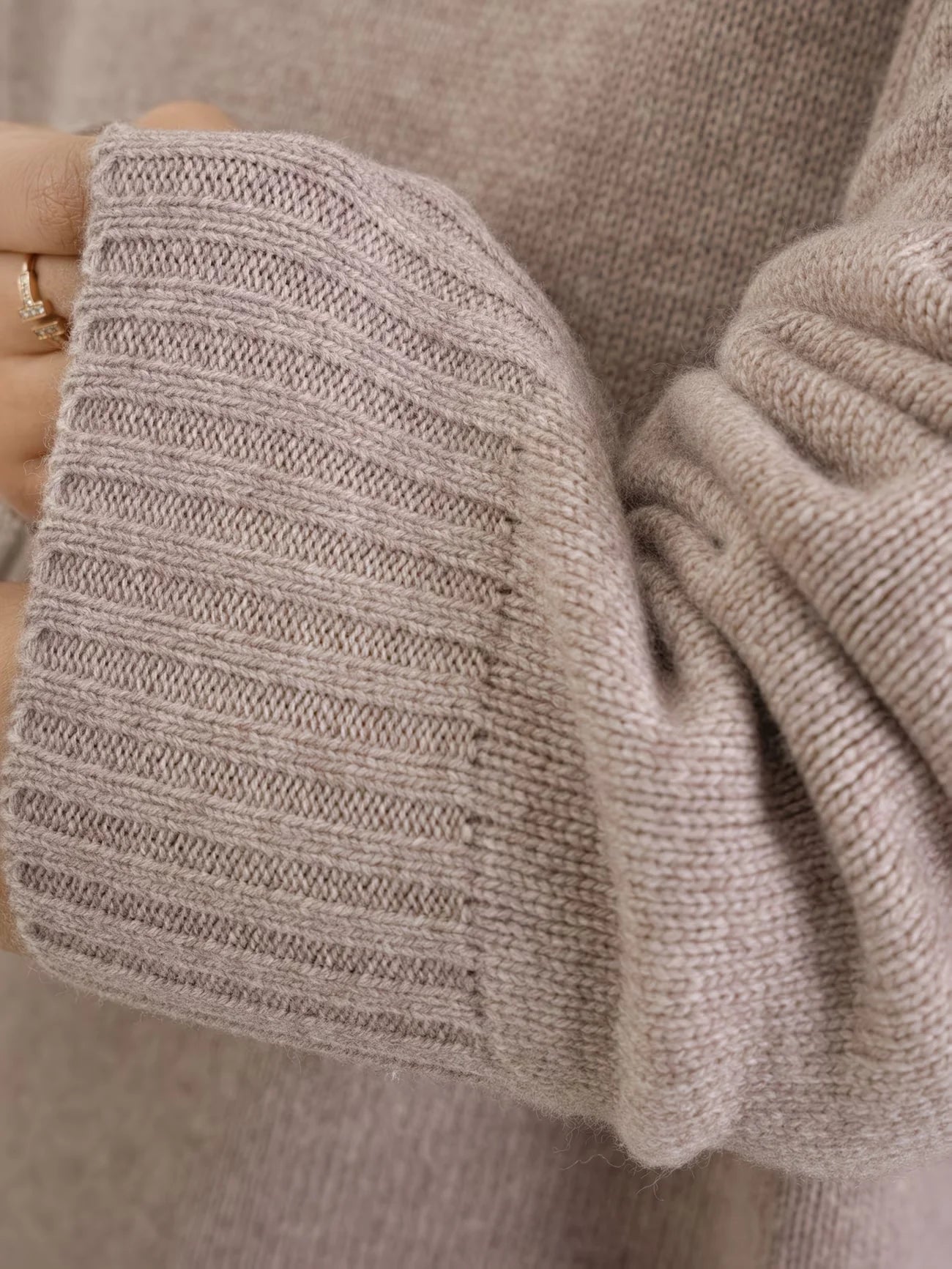The Mayfair Slouchy Roll Neck
