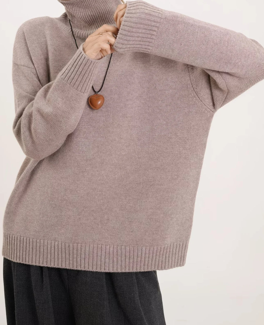 The Mayfair Slouchy Roll Neck