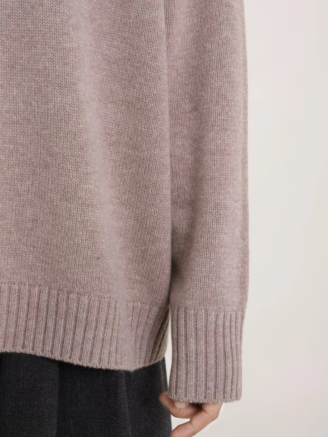 The Mayfair Slouchy Roll Neck