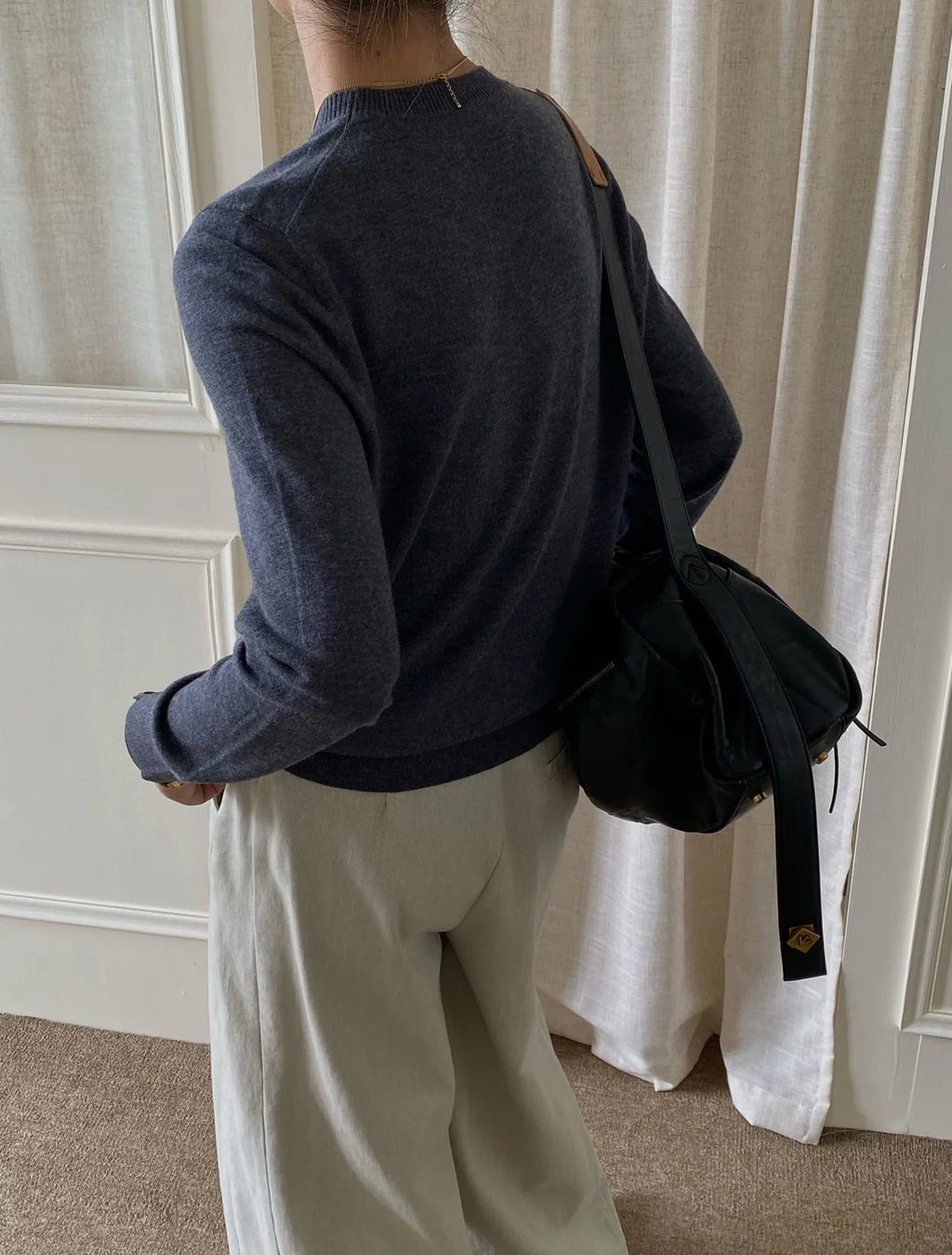 The Knightsbridge Silk-Blend Crewneck