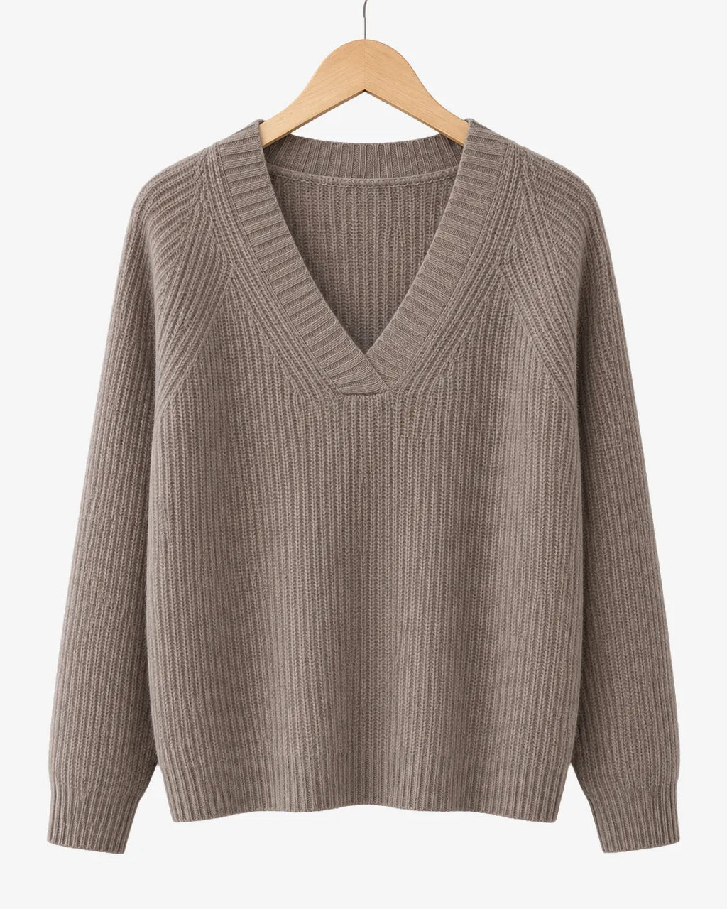 The Windsor Ribbed V-Neck