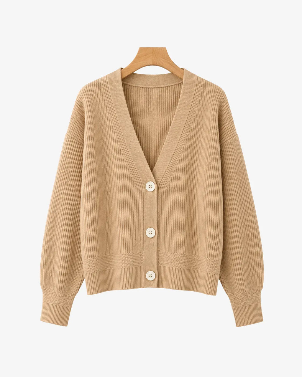 The Richmond Lantern-Sleeve Cardigan